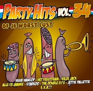 Cover for Party Hits Vol.34 (CD) (2014)