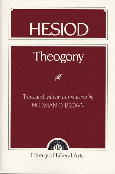 Cover for Norman Brown · Hesiod: Theogony (Paperback Book) (1953)