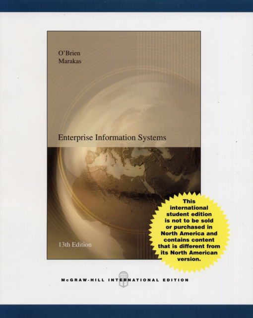 Cover for James O'Brien · Enterprise Information Systems (Paperback Book) (2006)