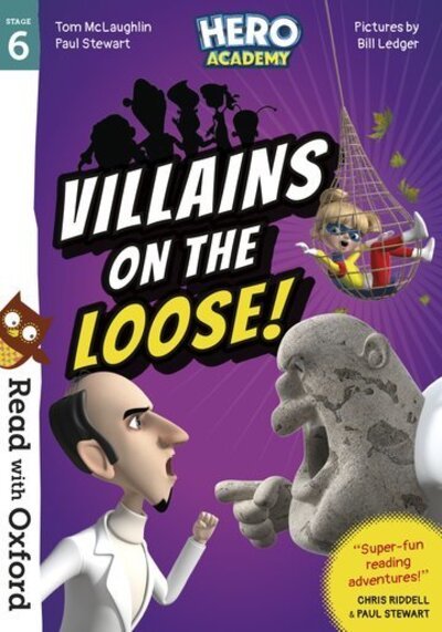 Cover for Tom McLaughlin · Read with Oxford: Stage 6: Hero Academy: Villains on the Loose! - Read with Oxford (Paperback Bog) (2020)