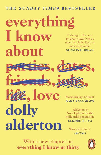 Cover for Dolly Alderton · Everything I Know About Love (Paperback Book) (2019)