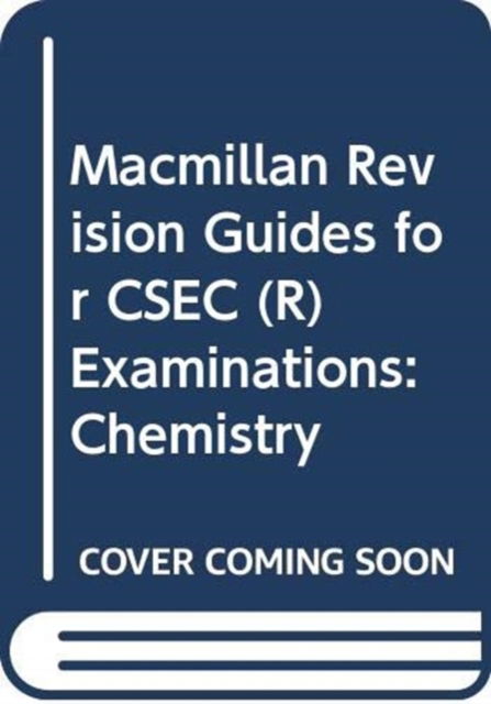 Cover for Michael Taylor · Macmillan Revision Guides for CSEC (R) Examinations: Chemistry (Paperback Book) (2005)