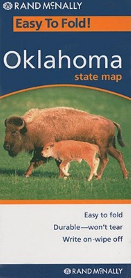 Cover for Rand Mcnally · Rand Mcnally Easy to Fold: Oklahoma (Laminated) (Landkarten) [Fol Lam Ma edition] (2012)