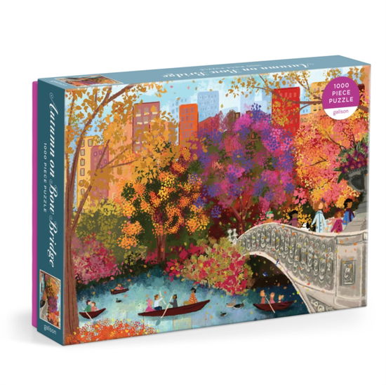 Joy Laforme Autumn on Bow Bridge 1000 Piece Puzzle - Galison - Board game - Galison - 9780735386105 - August 14, 2025