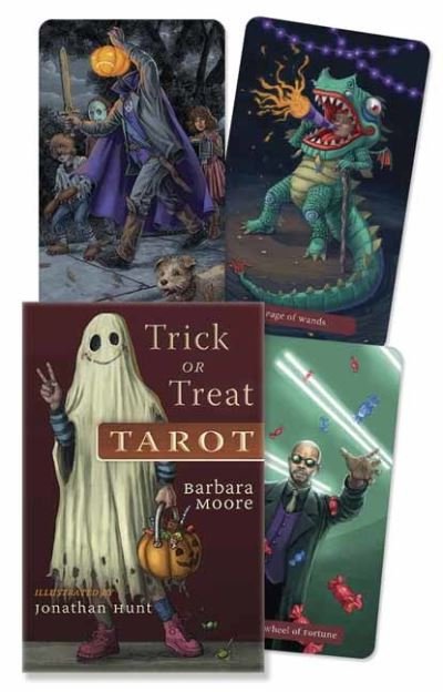 Cover for Barbara Moore · Trick or Treat Tarot (Book) (2022)