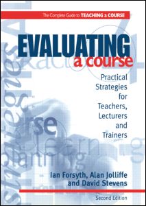 Cover for Ian Forsyth · Evaluating a Course (Paperback Bog) (1999)