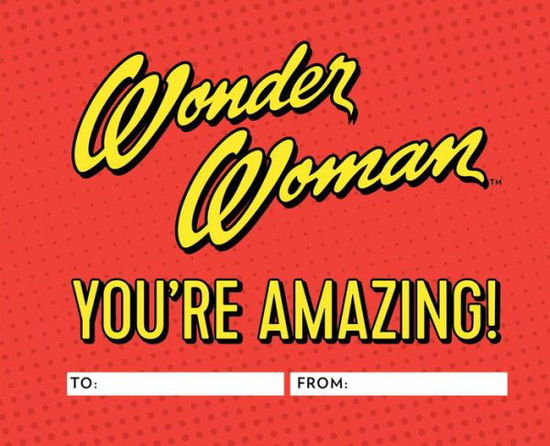 Cover for Warner Bros. Consumer Products · Wonder Woman: You're Amazing!: A Fill-In Book (Innbunden bok) (2019)