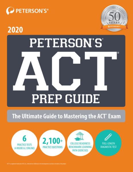 Cover for Peterson's · Peterson's ACT Prep Guide 2020 (Paperback Book) (2021)