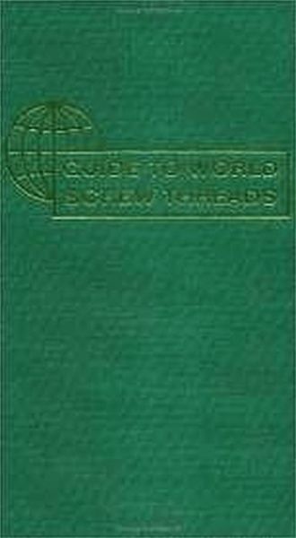 Guide to World Screw Threads - P Sidders - Książki - Industrial Press Inc.,U.S. - 9780831134105 - 1969