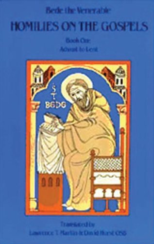 Cover for The Venerable Saint Bede · Homilies on the Gospel Book One - Advent to Lent - Cistercian Studies (Paperback Book) (1991)