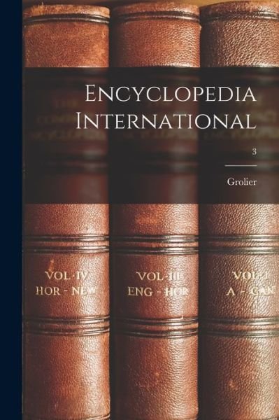Cover for Grolier · Encyclopedia International; 3 (Taschenbuch) (2021)