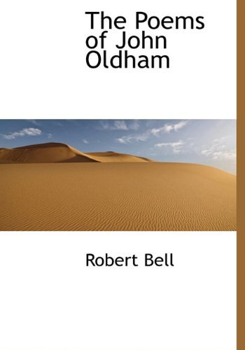 Cover for Robert Bell · The Poems of John Oldham (Hardcover Book) (2009)