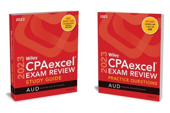 Cover for Wiley · Wiley's CPA 2023 Study Guide + Question Pack: Auditing (Taschenbuch) (2023)