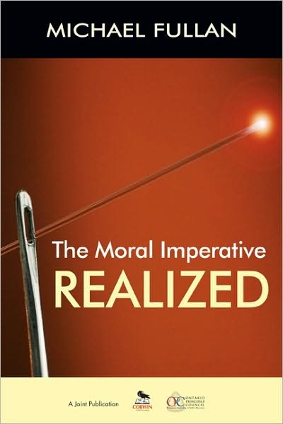 Cover for Michael Fullan · The Moral Imperative Realized (Paperback Book) (2011)
