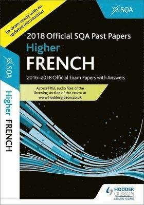 Cover for Sqa · Higher French 2018-19 SQA Past Papers with Answers (Pocketbok) (2018)