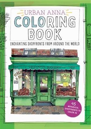 Urban Anna Coloring Book - Astrid Wielinga - Książki - Andrews McMeel Publishing - 9781524895105 - 29 października 2024