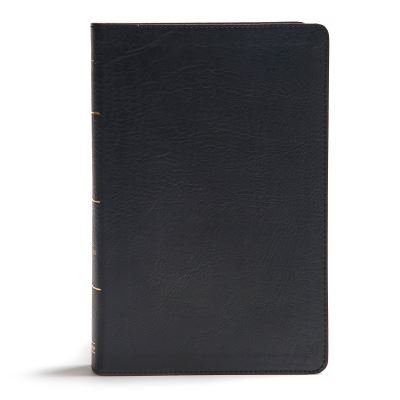 Cover for CSB Bibles by Holman CSB Bibles by Holman · KJV Giant Print Reference Bible, Black LeatherTouch (Læderbog) (2019)