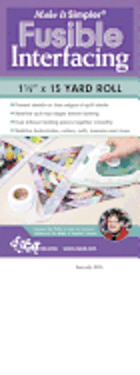 Make It Simpler® Fusible Interfacing: 1 1/2" x 15 Yard Roll - Anita Grossman Solomon - Merchandise - C & T Publishing - 9781607055105 - 16. september 2012
