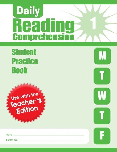 Cover for Evan-Moor Educational Publishers · Daily Reading Comprehension, Grade 1 Sb 5 Pack (Book) (2018)