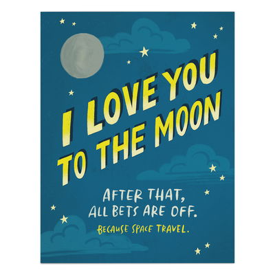 Cover for Em &amp; Friends · 6-Pack Em &amp; Friends To The Moon Love Card (Flashcards) (2020)