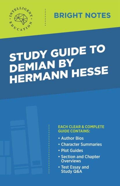 Cover for Intelligent Education · Study Guide to Demian by Hermann Hesse - Bright Notes (Pocketbok) [2nd edition] (2020)