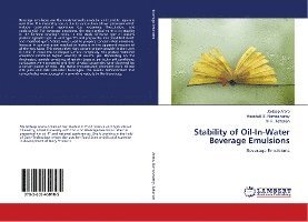 Cover for Arora · Stability of Oil-In-Water Beverag (Book)