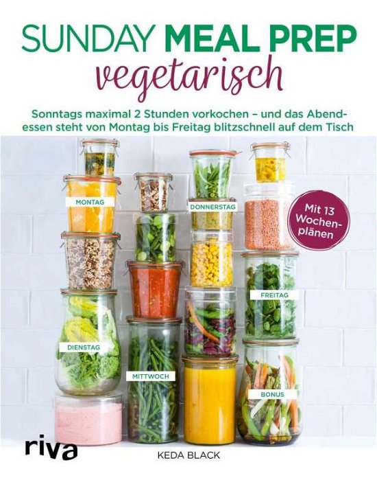 Sunday Meal Prep vegetarisch - Black - Books -  - 9783742312105 - 