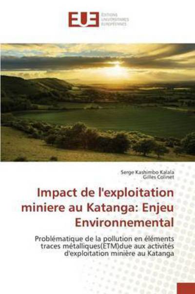Cover for Kashimbo · Impact De L'exploitation Miniere Au Katanga: Enjeu Environnemental (Paperback Book) (2018)