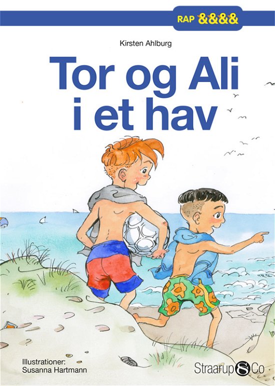 Cover for Kirsten Ahlburg · Rap: Tor og Ali i et hav (Hardcover Book) [1st edition] (2018)