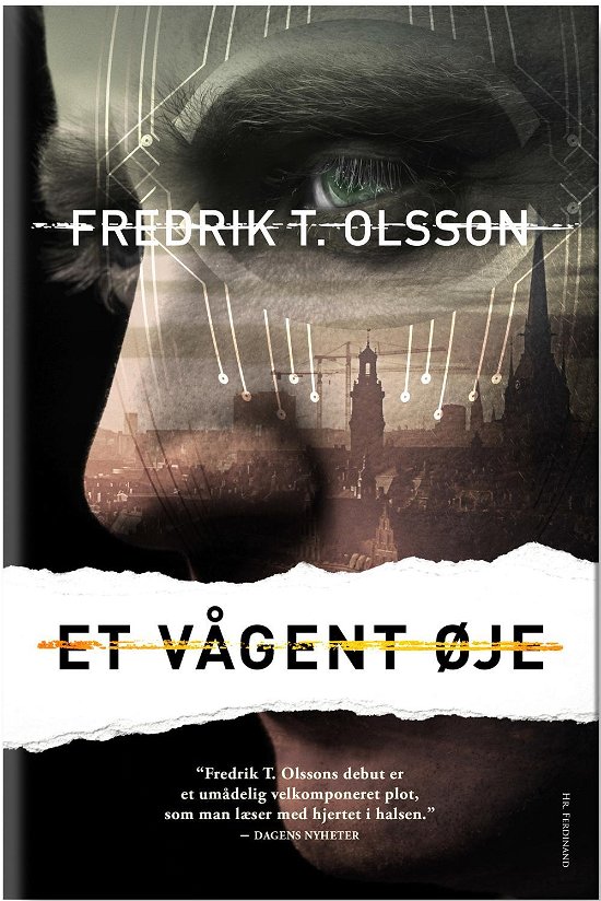 Cover for Fredrik T. Olsson · Et vågent øje (Sewn Spine Book) [1.º edición] (2017)