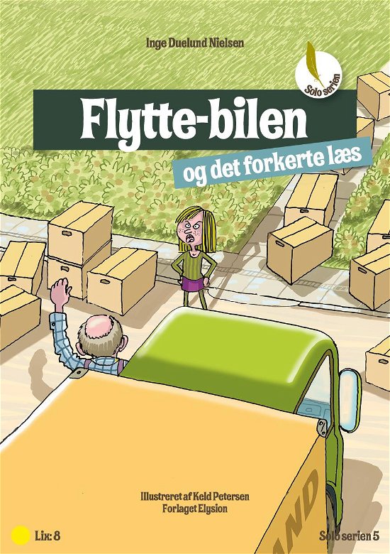 Cover for Inge Duelund Nielsen · Solo serien 5: Flyttebilen (Hæftet bog) [1. udgave] (2011)