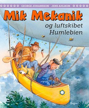 Cover for George Johansson · Mik Mekanik og luftskibet Humlebien (Hardcover bog) [1. udgave] (2023)