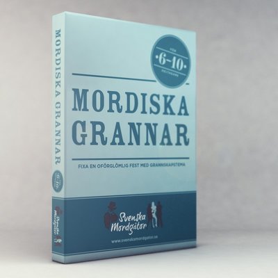 Svenska mordgåtor: Mordiska grannar : fixa en oförglömlig fest med grannskapstema - Nina Cernold - Inne - Svenska NiCe Förlag - 9789198254105 - 1 września 2014