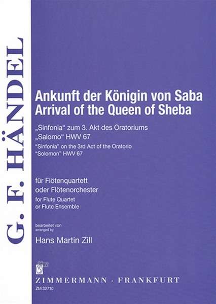 Ankunft der Königin von Saba - Handel - Boeken -  - 9790010327105 - 