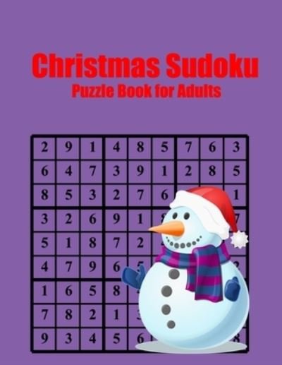 Cover for Elmoukhtar Publishing · Christmas Sudoku Puzzle Book for Adults (Paperback Book) (2020)