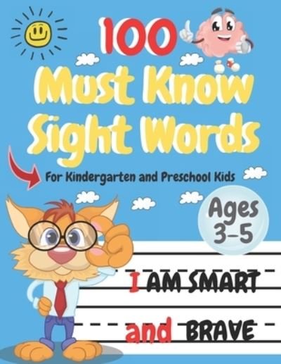 Cover for Kind Brave Kids · 100 Must Know Sight Words (Pocketbok) (2020)