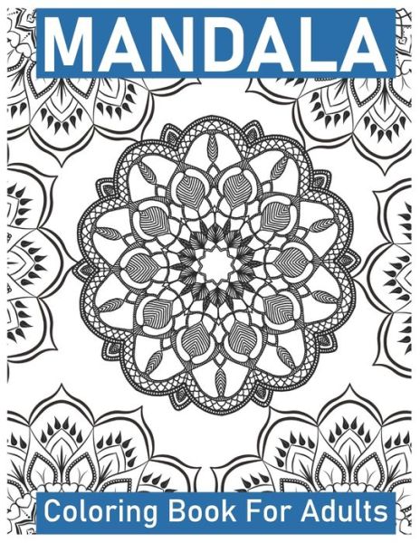 Cover for Layla Abu Othman · Mandala Coloring Book for Adults (Paperback Bog) (2020)