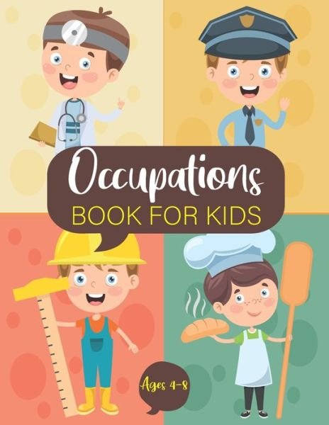 Cover for Benbook Publisher · Occupations Book For Kids Ages 4-8 (Pocketbok) (2021)