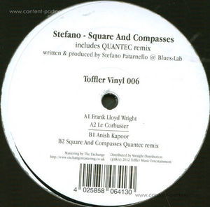 Cover for Stefano · Square and Compasses (Quantec Remix) (12&quot;) (2012)