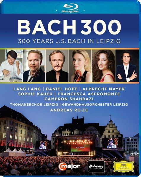 Cover for Bach,j.s. / Mayer / Shahbazi / Aspromonte · Bach 300 - 300 Years Bach in Leipzig (Blu-Ray) (2023)