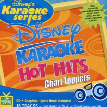 Cover for Disney Karaoke Series · Hot Hits Chart Toppers (CD) (2006)