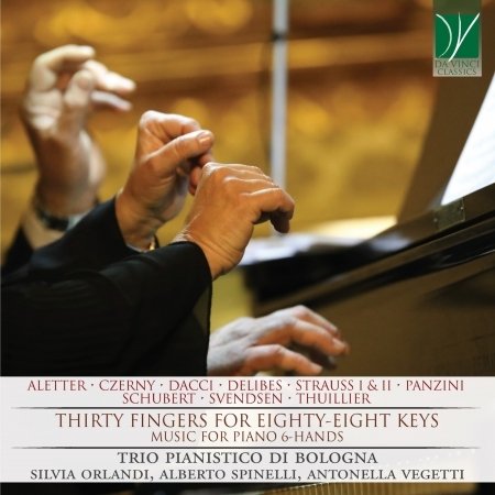 Cover for Trio Pianistico Di Bologna · Thirty Fingers for Eighty-eight Keys: Music for (CD) (2020)