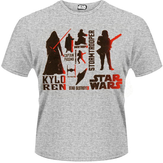 Star Wars: The Force Awakens: Red Villains Character (T-Shirt Unisex Tg. 2XL) - Star Wars - Other - Plastic Head Music - 0803341491106 - October 1, 2015