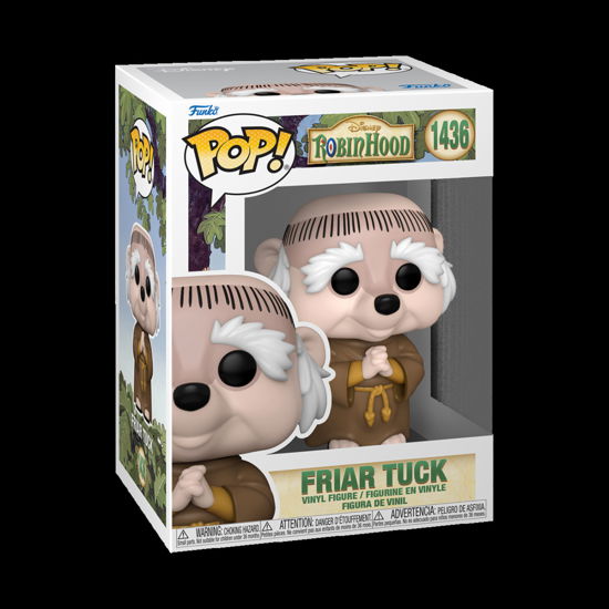 Robin Hood - Friar Tuck - Funko Pop! Disney: - Fanituote - Funko - 0889698759106 - maanantai 26. helmikuuta 2024