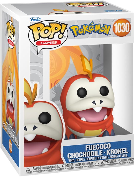 Cover for Pop Games Pokemon · Funko Pop Games Pokemon Fuecoco (Funko POP!)