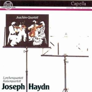 String Quartets - Haydn / Joachim Quartett - Música - THOR - 4003913120106 - 1 de noviembre de 1987