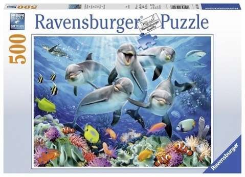 Cover for Ravensburger · 14710 - Delfine Im Korallenriff - 500 Teile (Leketøy) (2017)