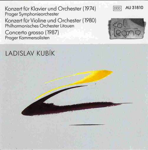 Konz.Klavier+Orch. / Violine+Orch./+ - Prager SO/Philh.Litauen/+ - Music - col legno - 4010165318106 - April 3, 2000