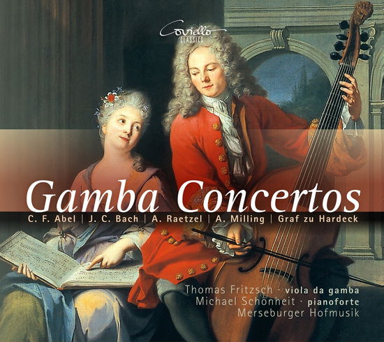 Gamba Concertos - Bach,j.c. / Fritzsch / Hofmusik - Muziek - COVIELLO CLASSICS - 4039956917106 - 21 juli 2017