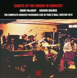 Cover for Mcgriff, Jimmy / Groove Hol · Giants Of The Organ In Concert (CD) [Japan Import edition] (2019)